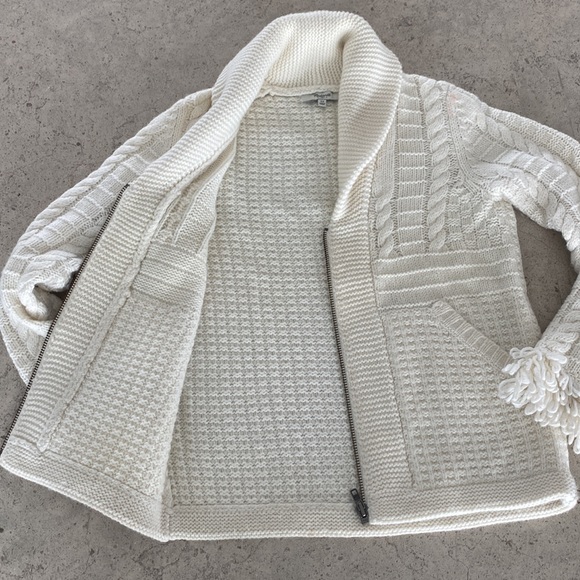 Madewell Cream Knit Sweater_XS - Picture 5 of 6